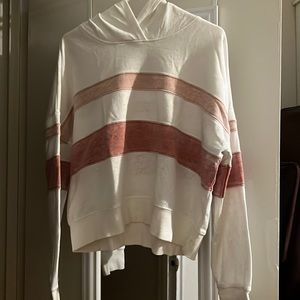 Striped White Sweater